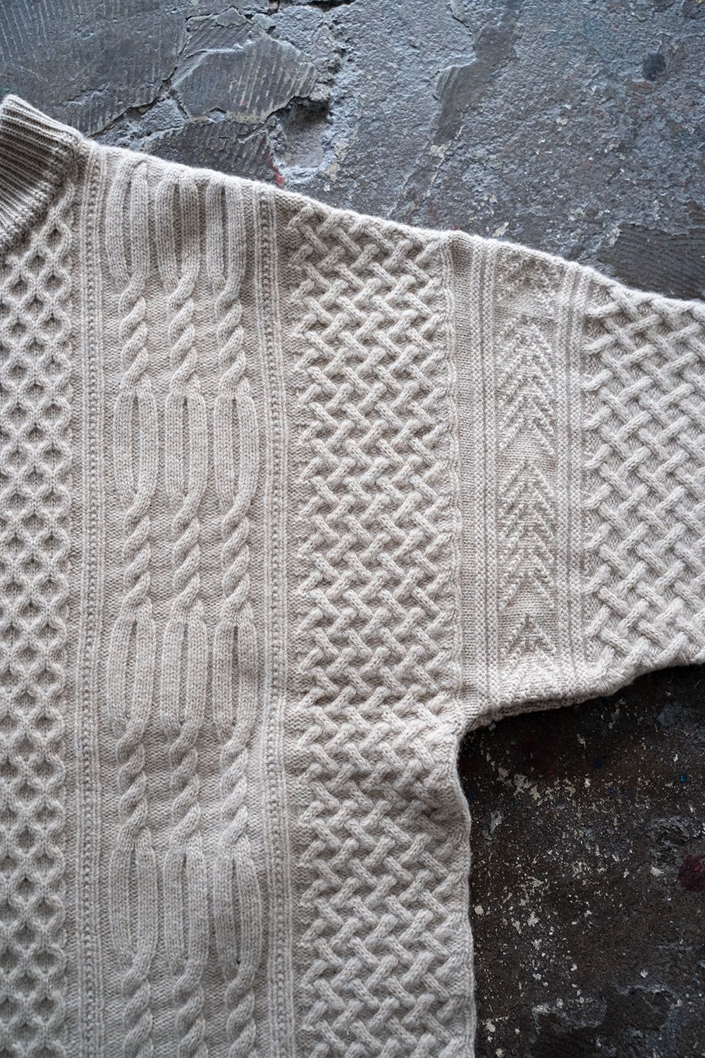【ラスト1点】【22AW】Tokei Knit(IVORY)