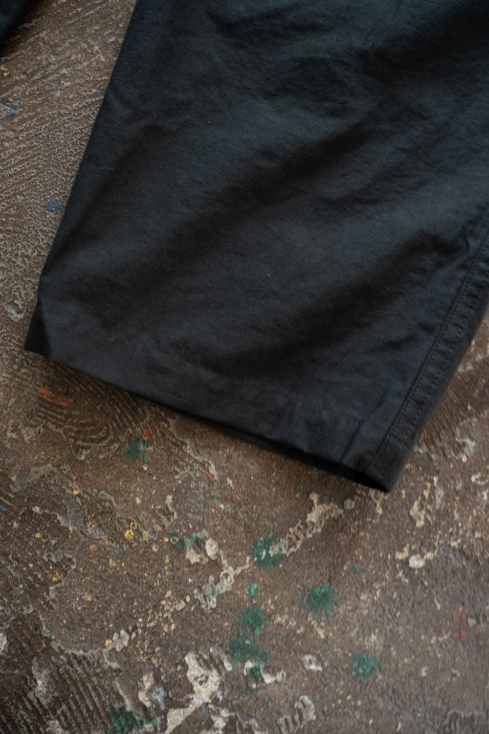 【26SS】コットンモールスキンカーゴパンツ(DARK GREEN)