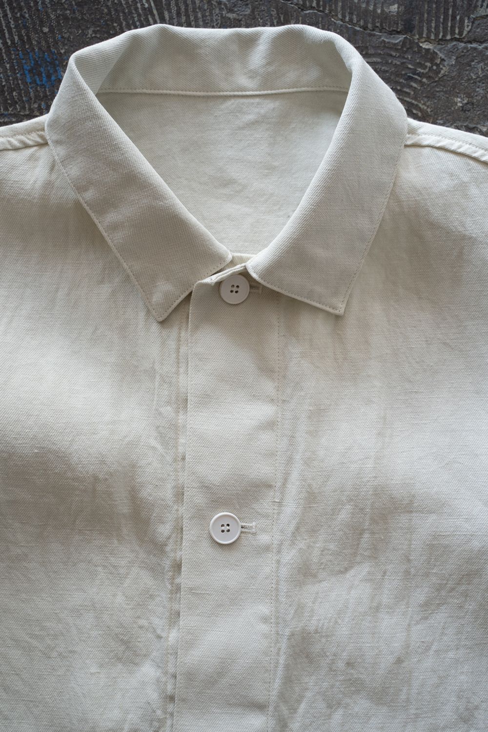 和紙大麻ジャケット(ベンガラ白)