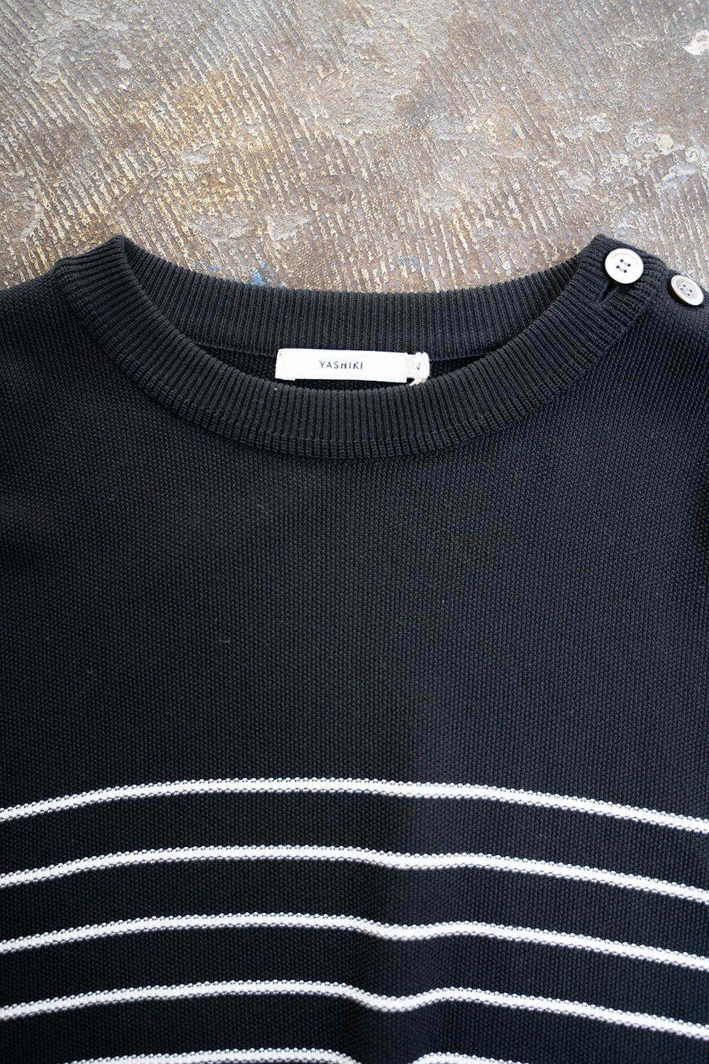 【ラスト1点】【25SS】Funaato Knit(BLACK)