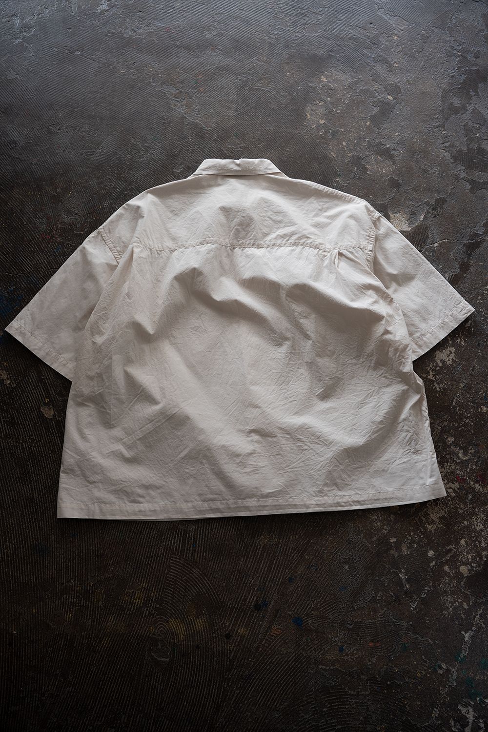 【26SS】Oversized Stitching Shirt(ECRU)