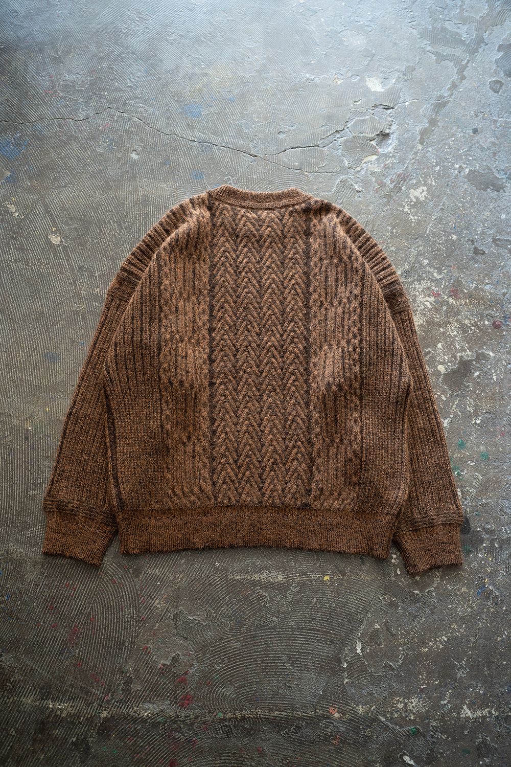 【25AW】Sekkei Mohair Knit(ORANGE)