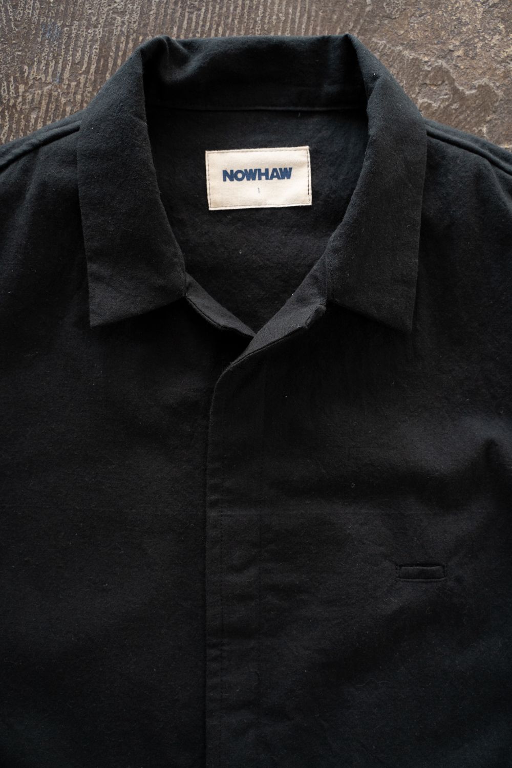 【26SS】"joint(short)"pajama【オールインワン】(washed light cotton BLACK)