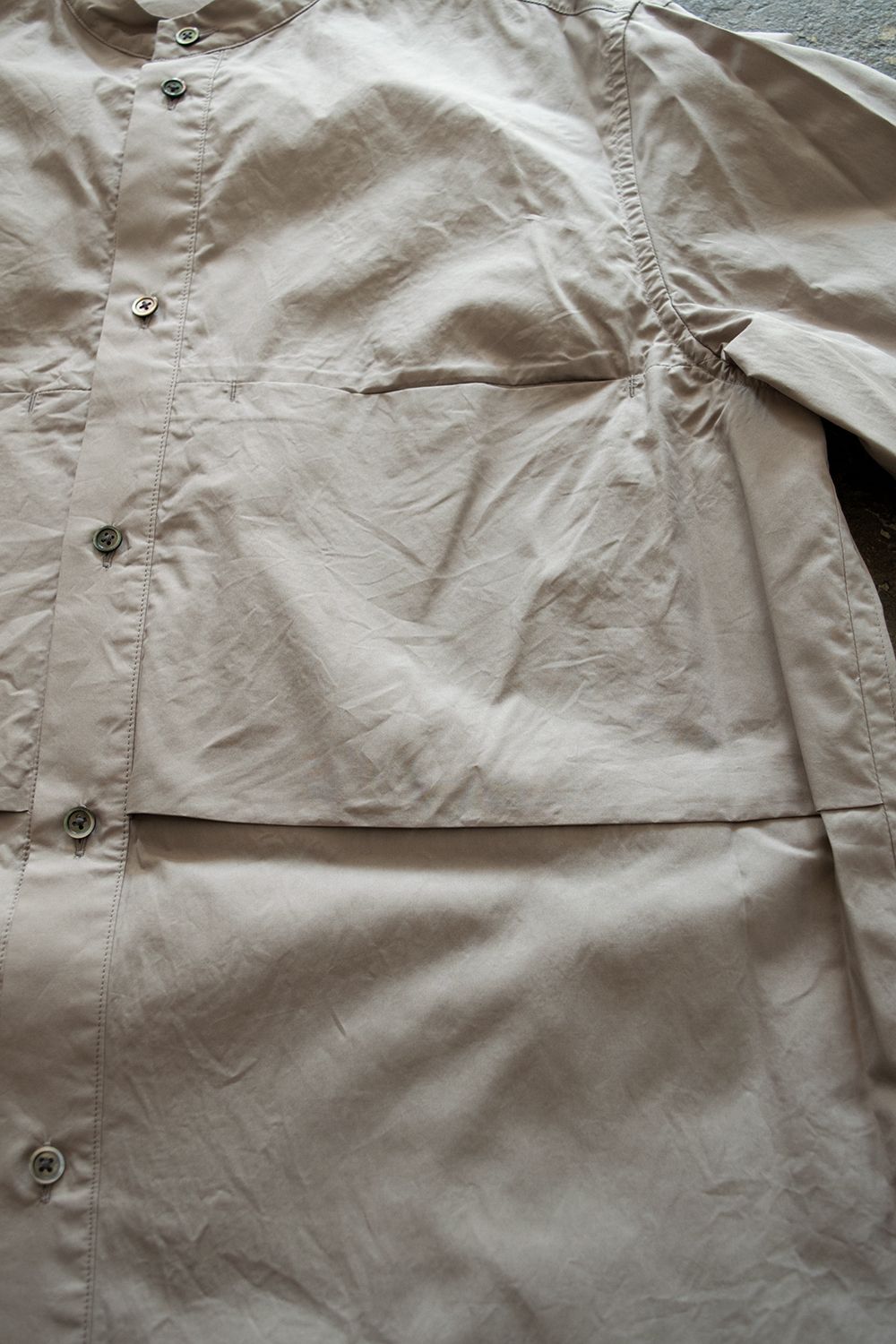 【ラスト1点】【20AW】Pocket Vent Shirt(BEIGE)
