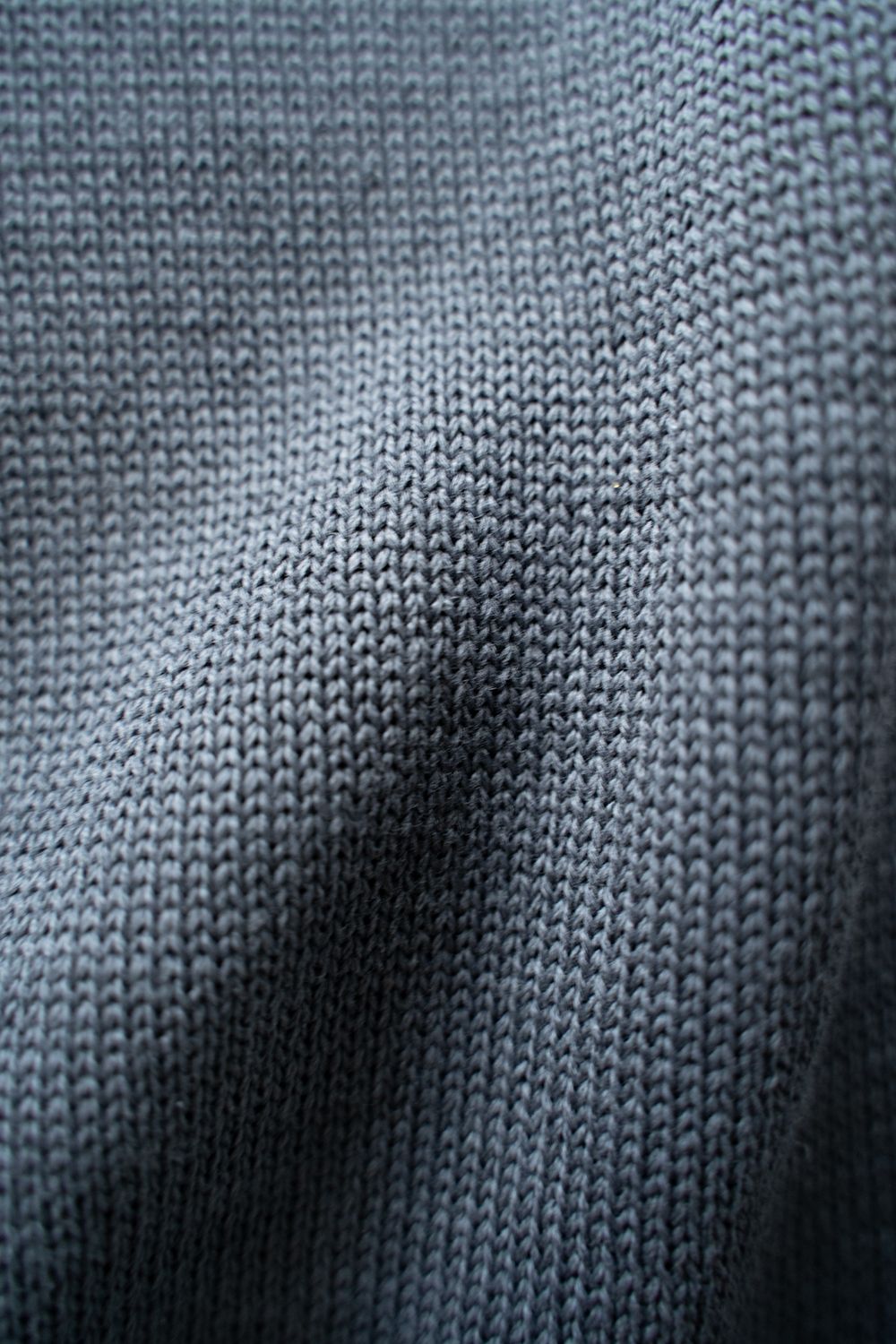 【ラスト1点】【23SS】擬麻コットンニットベスト(SLATE GRAY)