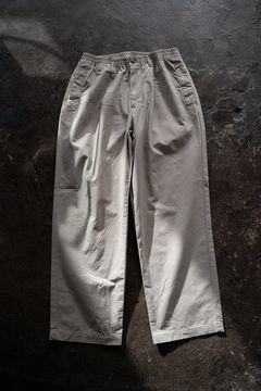 【ラスト1点】【24SS】シルクネップイージーパンツ(TAUPE)
