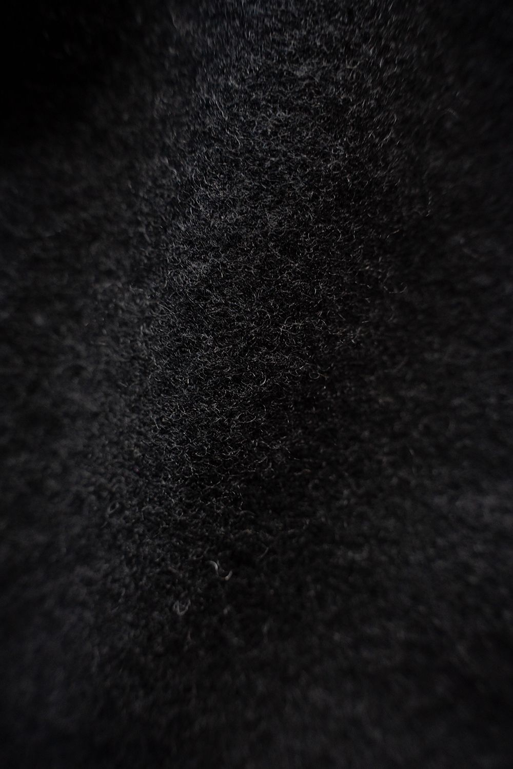 【26AW】カシミア混イージーパンツ(BLACK)