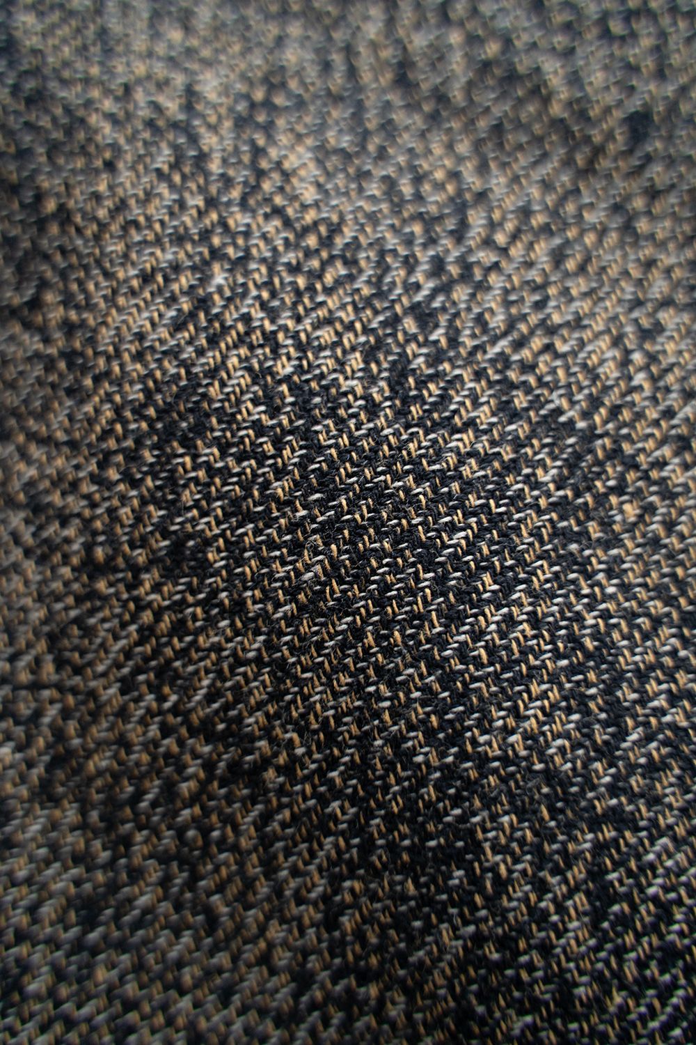 【ラスト1点】【23AW】綿ツイルコーチシャツブルゾン(MELANGE NAVY)