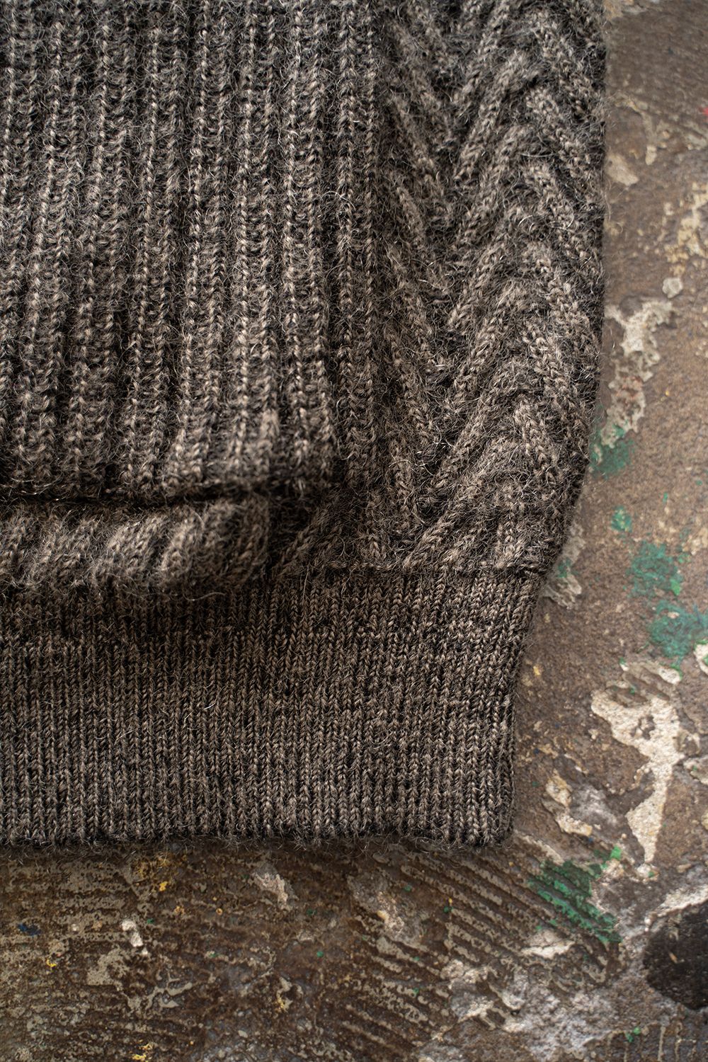 【25AW】Sekkei Mohair Cardigan(BROWN)