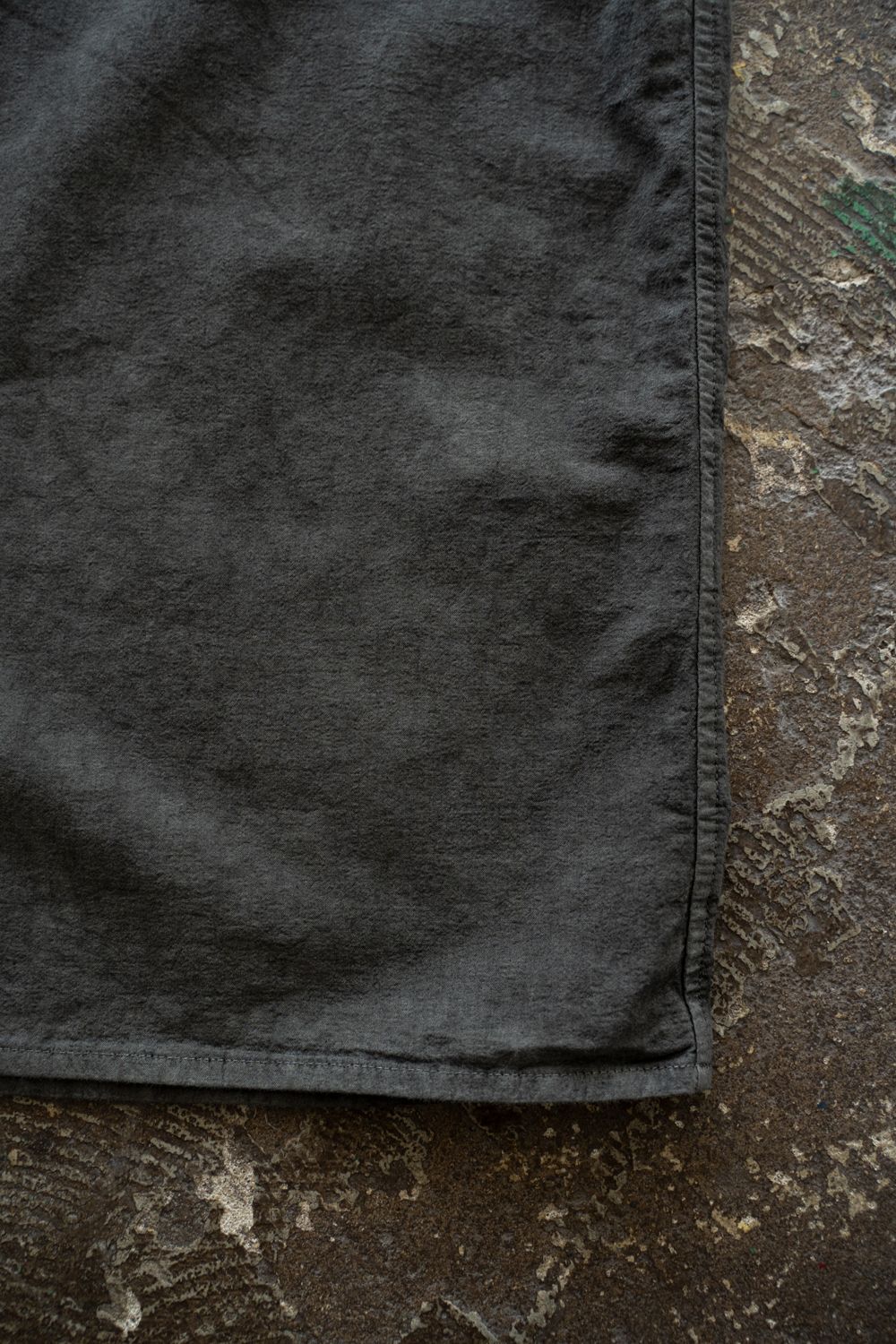 強撚OCブロードシャツ(炭)