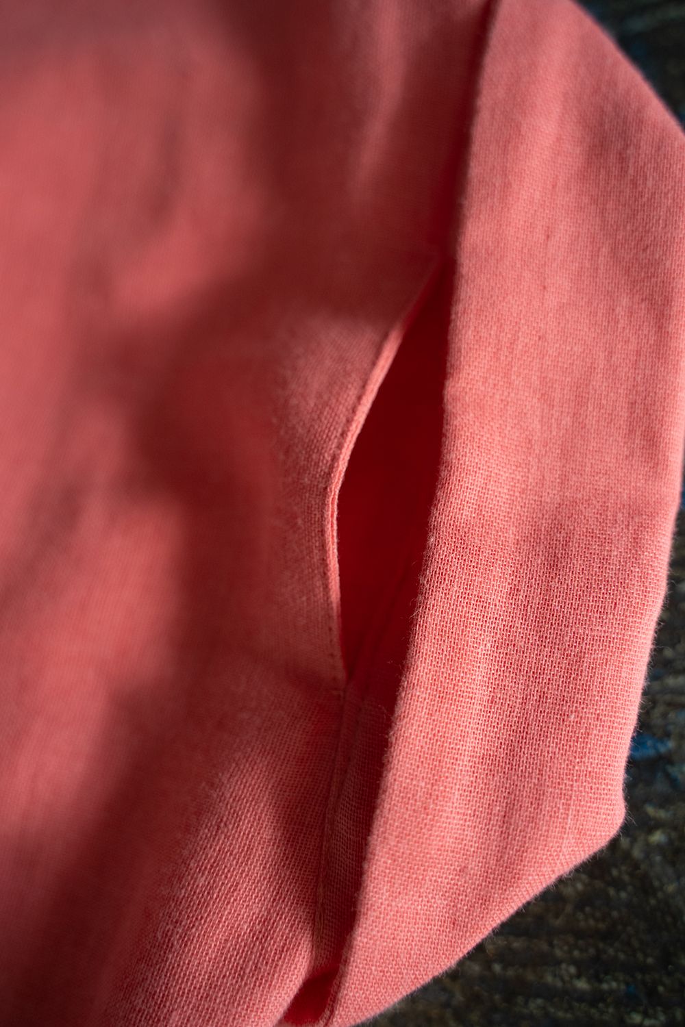 【ラスト1点】【23SS】"joint(short)"pajama【オールインワン】(CORAL PINK)