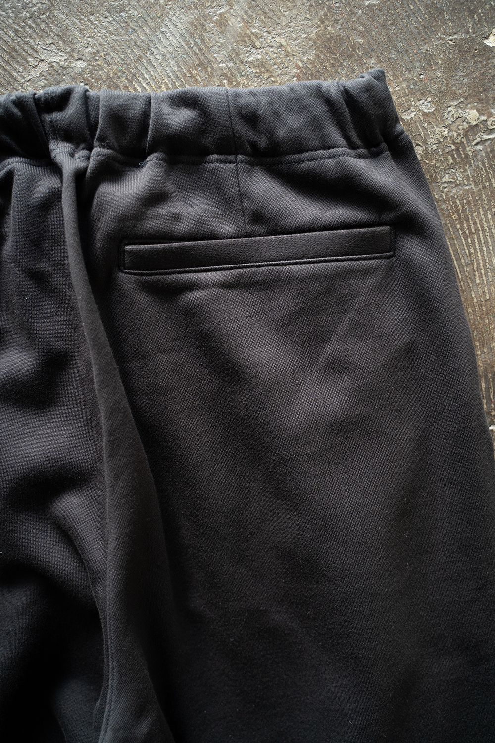 【ラスト1点】【24AW】裏毛スウェットイージーパンツ(BLACK NAVY)