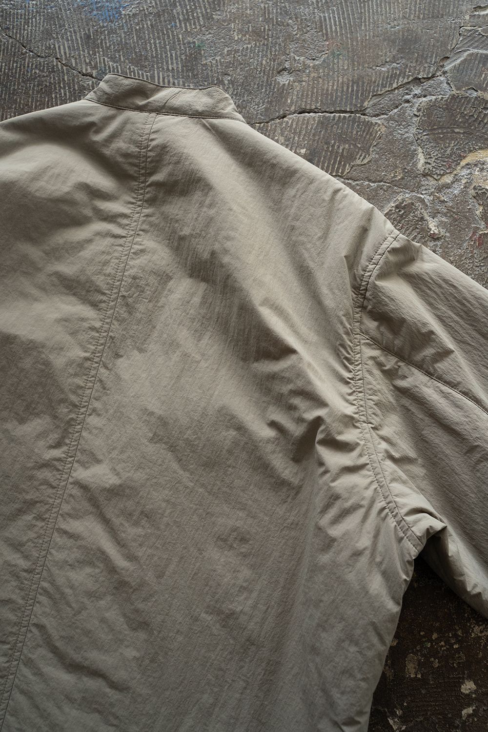 【25AW】シンサレートシャツブルゾン(KHAKI BEIGE)