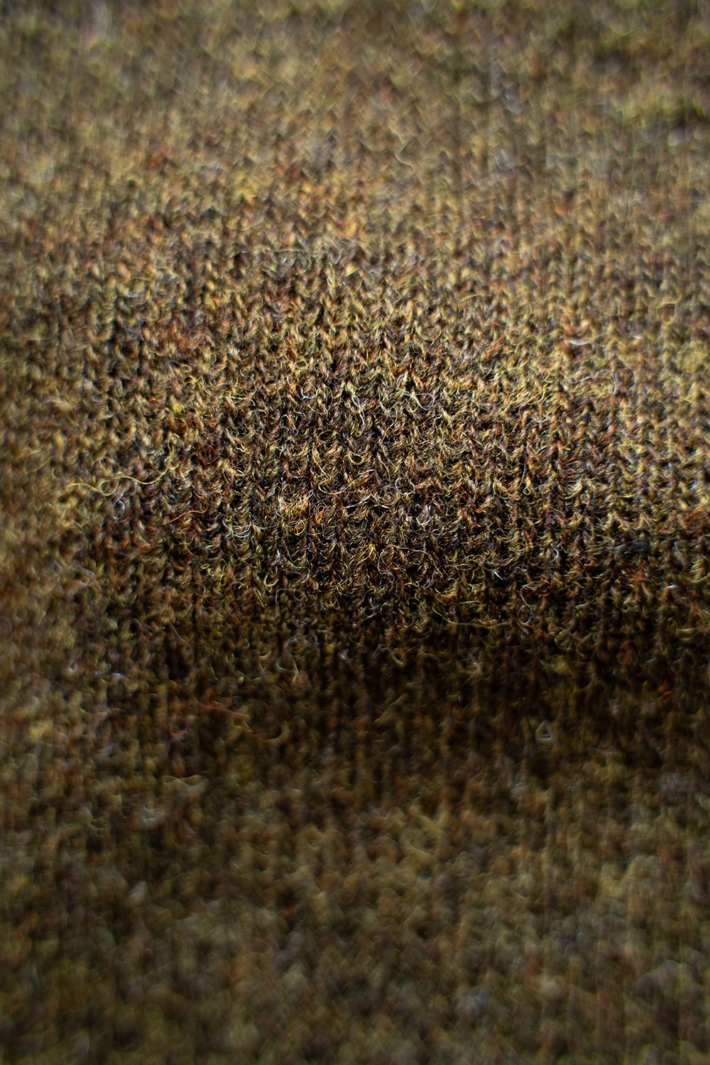 【ラスト1点】Hard twisted Shetlandwool type C-2(KHAKI)