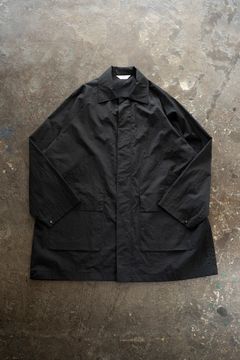 【ラスト1点】【25AW】ナイロンハーフコート(INK BLACK)
