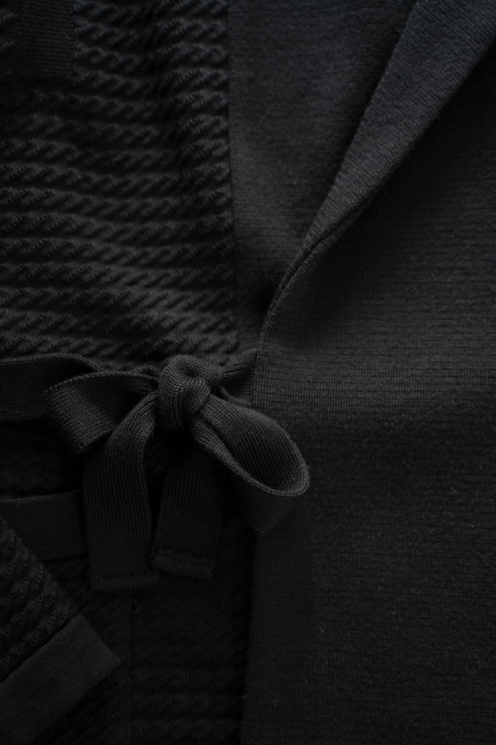 【26AW】Akigumo Knit Jacket(BLACK)