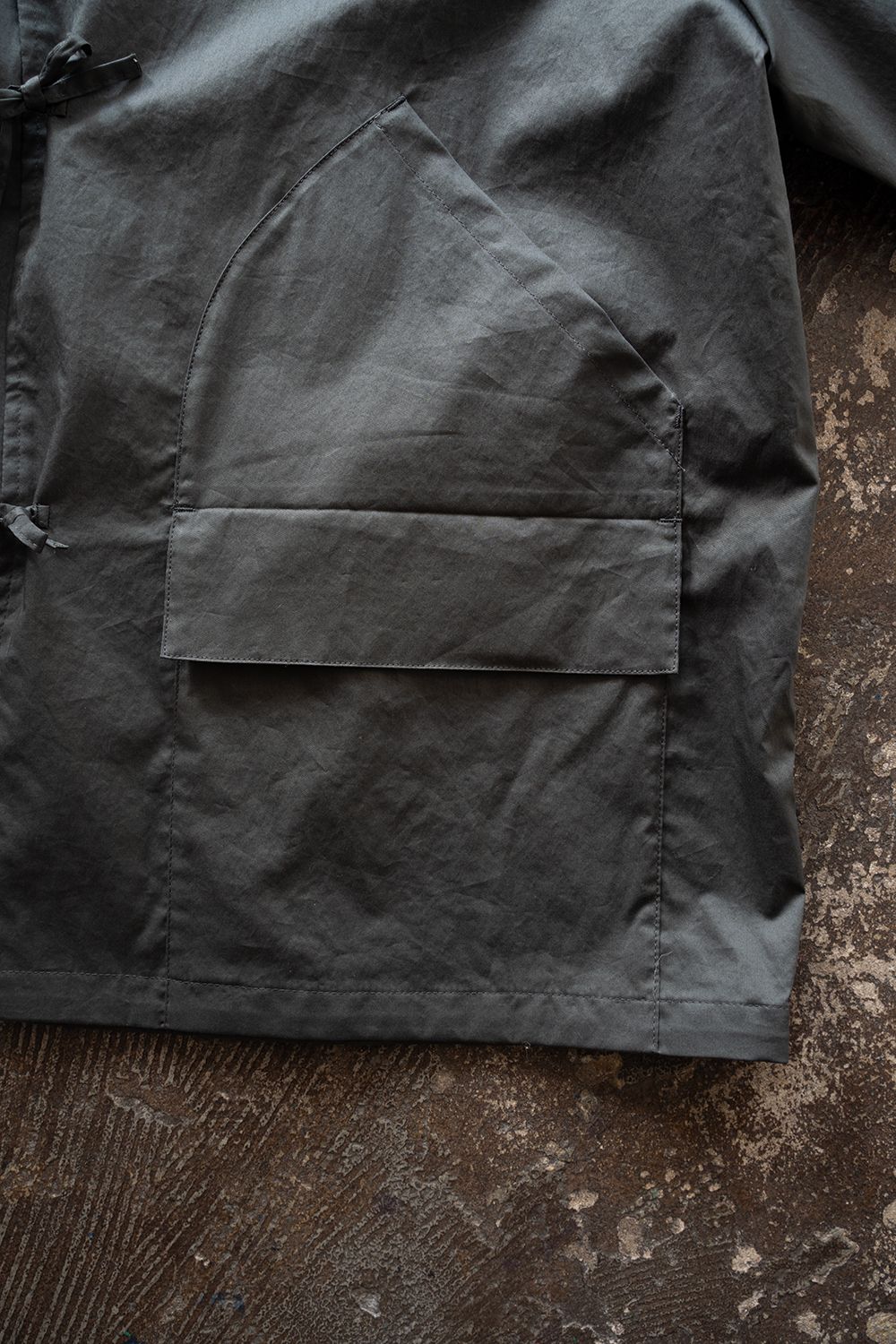 【26SS】コットンツイルシャツジャケット(BLUE CHARCOAL)