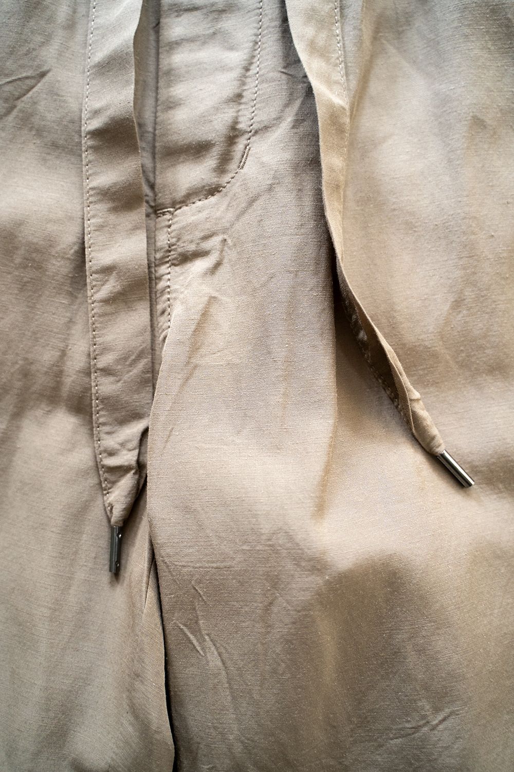 【ラスト1点】【22SS】ラミーキュプライージーパンツ(KHAKI BEIGE)