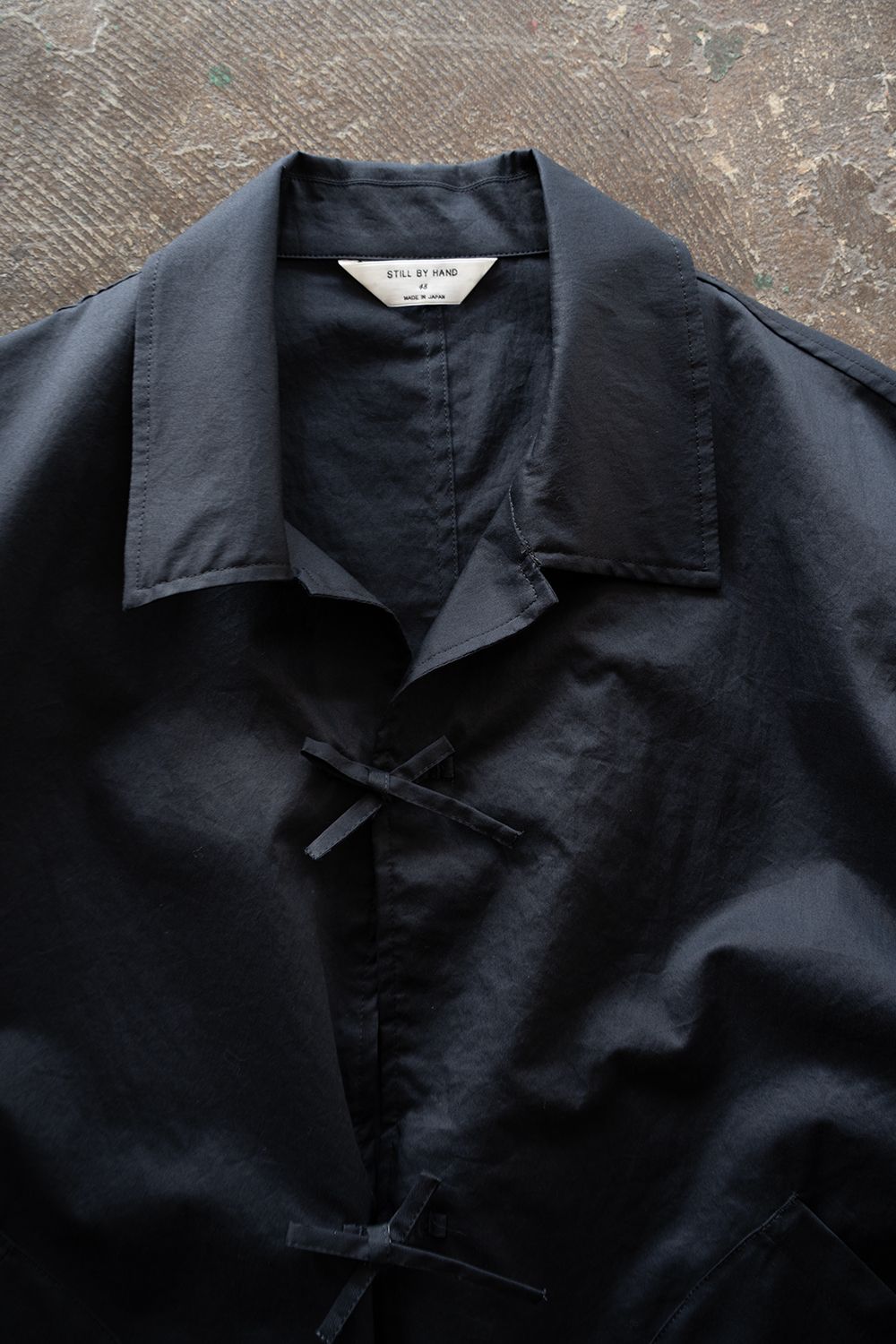 【26SS】コットンツイルシャツジャケット(DARK NAVY)