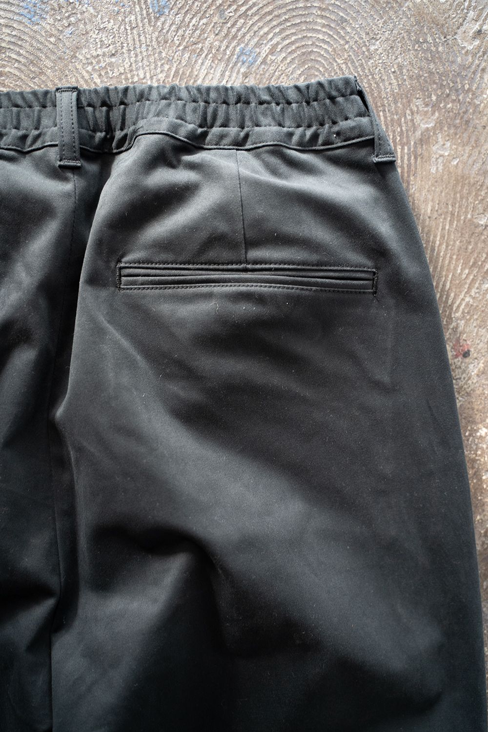 【STILL BY HAND】ピーチ起毛イージーパンツ 22AW STILL BY HAND - 【ラスト1点】【25SS】裾ジップイージーパンツ