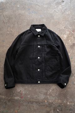 【ラスト1点】【23AW】セルビッチデニムGジャン(BLACK)