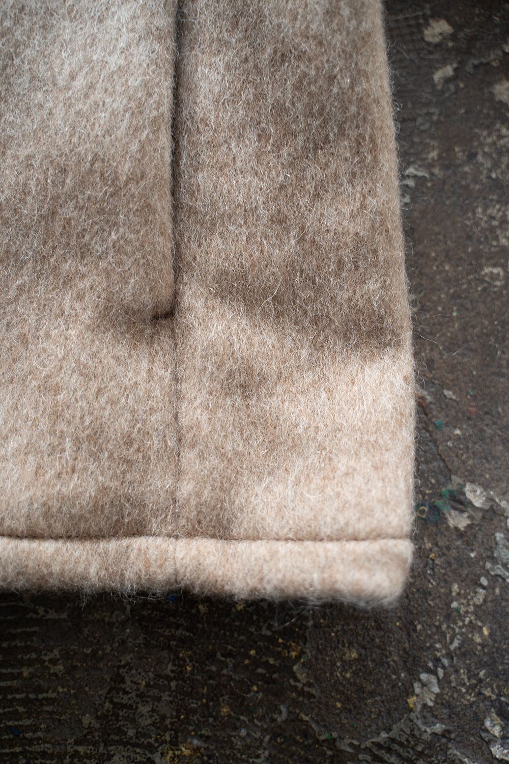 【25AW】Mohair Shaggy Zip Jacket/モヘアシャギージップジャケット(BEIGE)