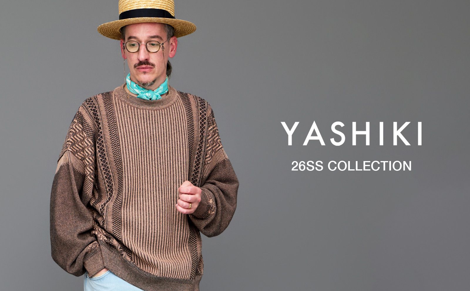 YASHIKI 2026SS LOOKが公開