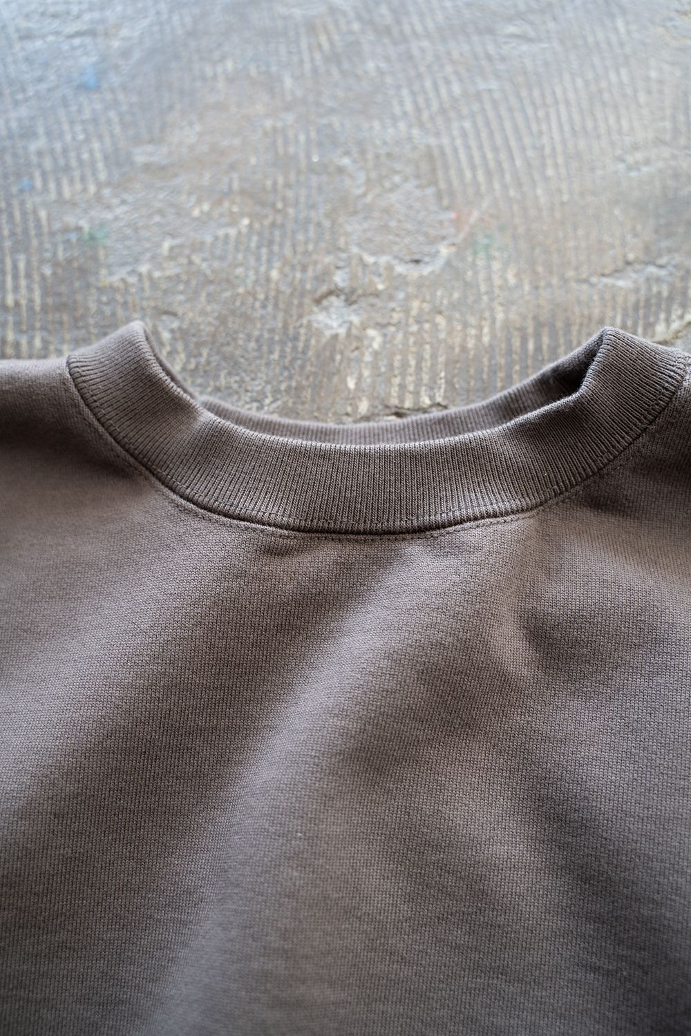 【ラスト1点】スビン吊り裏毛クルーネックスウェットシャツ(GRAY)