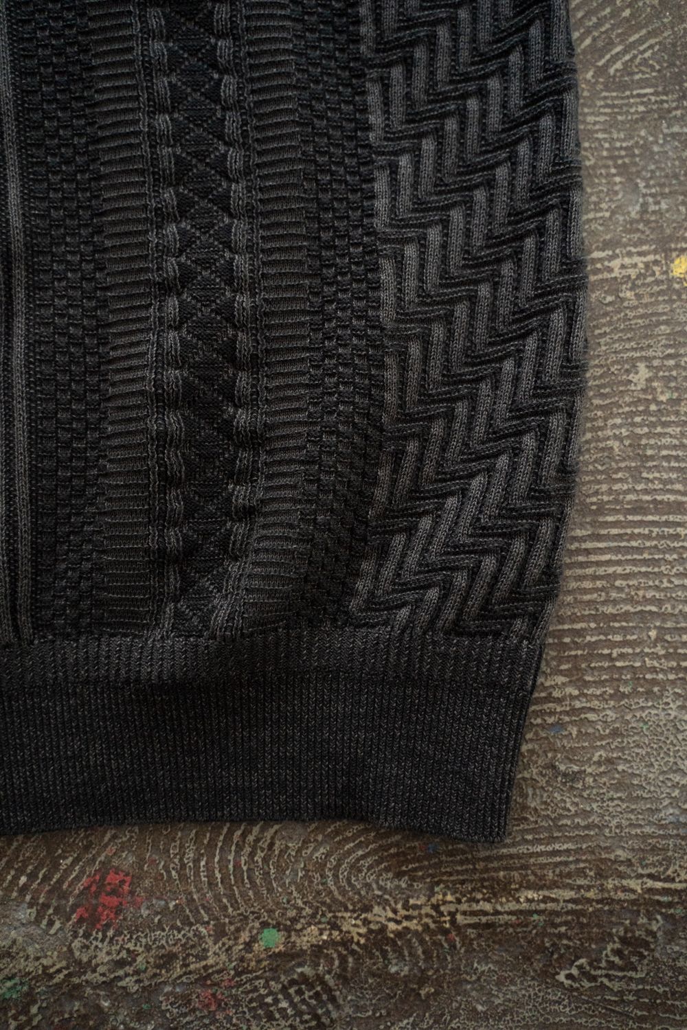 【26SS】Yukishiro Knit(BLACK)