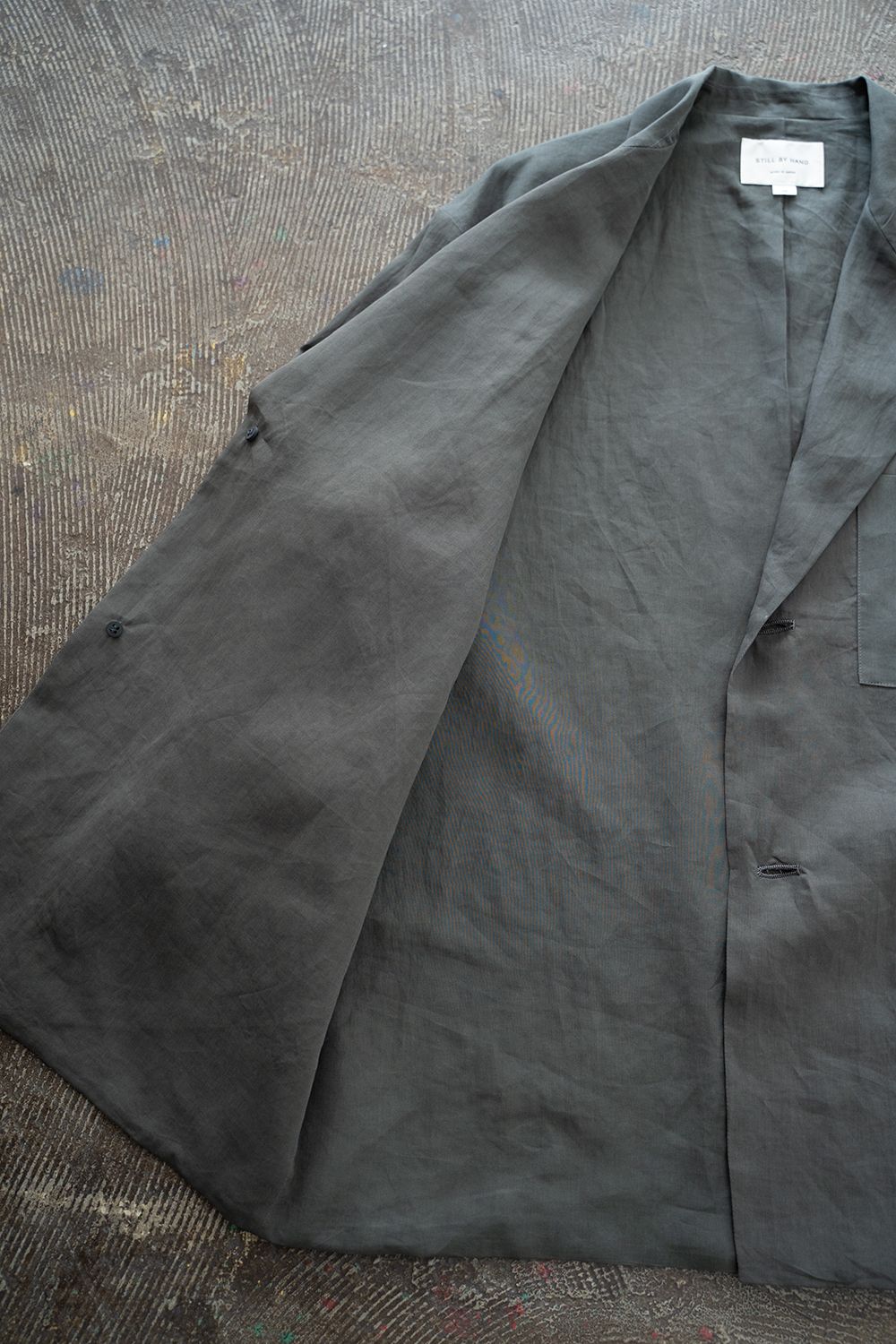 【26SS】ローン地無双3Bジャケット(SLATE GREY)