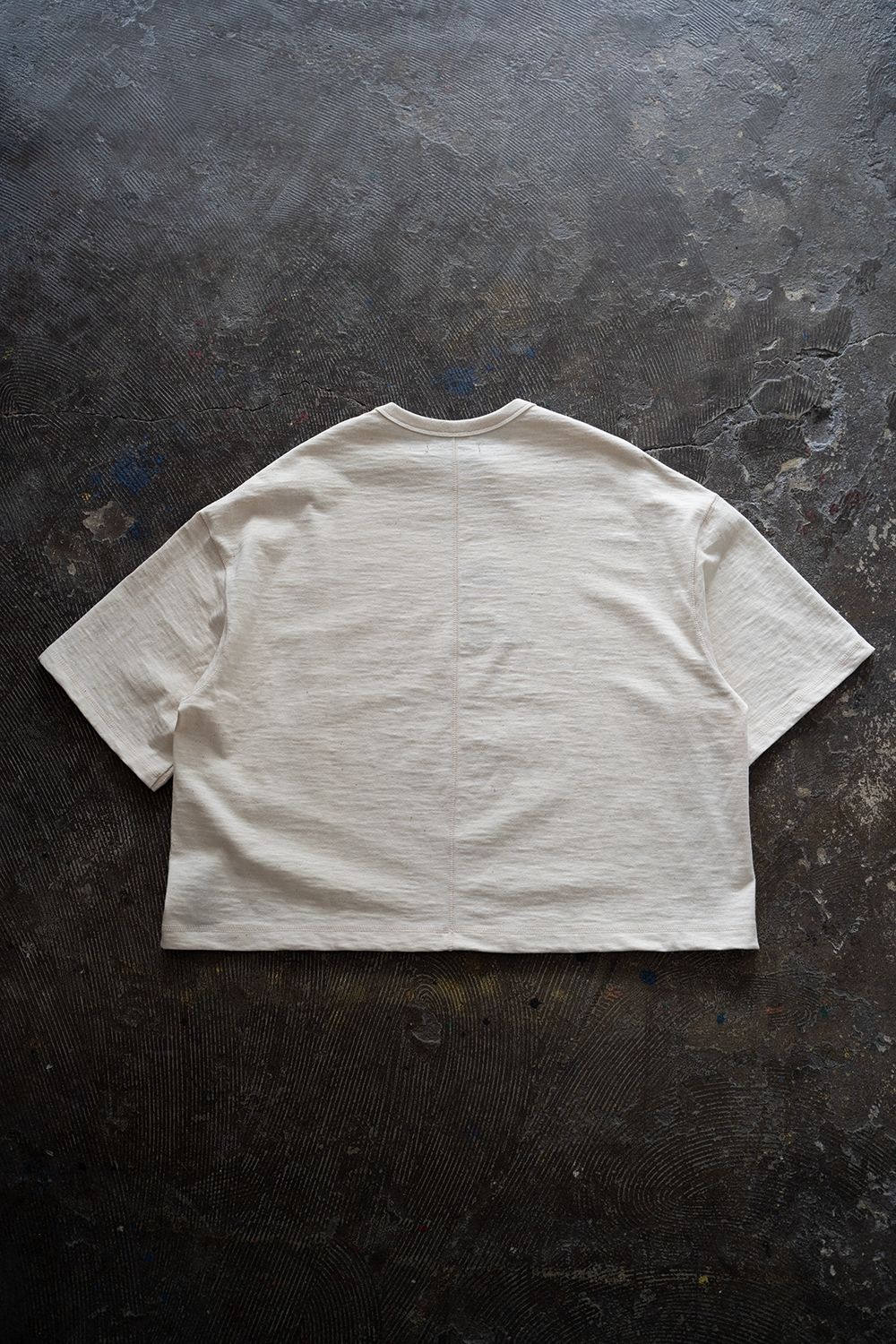 【ラスト1点】【24SS】Vintage Wide Crop P/O/ヴィンテージワイドクロッププルオーバー(ECRU)