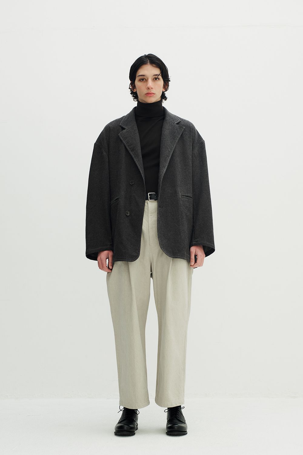 【25AW】 Glen Check Jacket/グレンチェックジャケット(GRAY)
