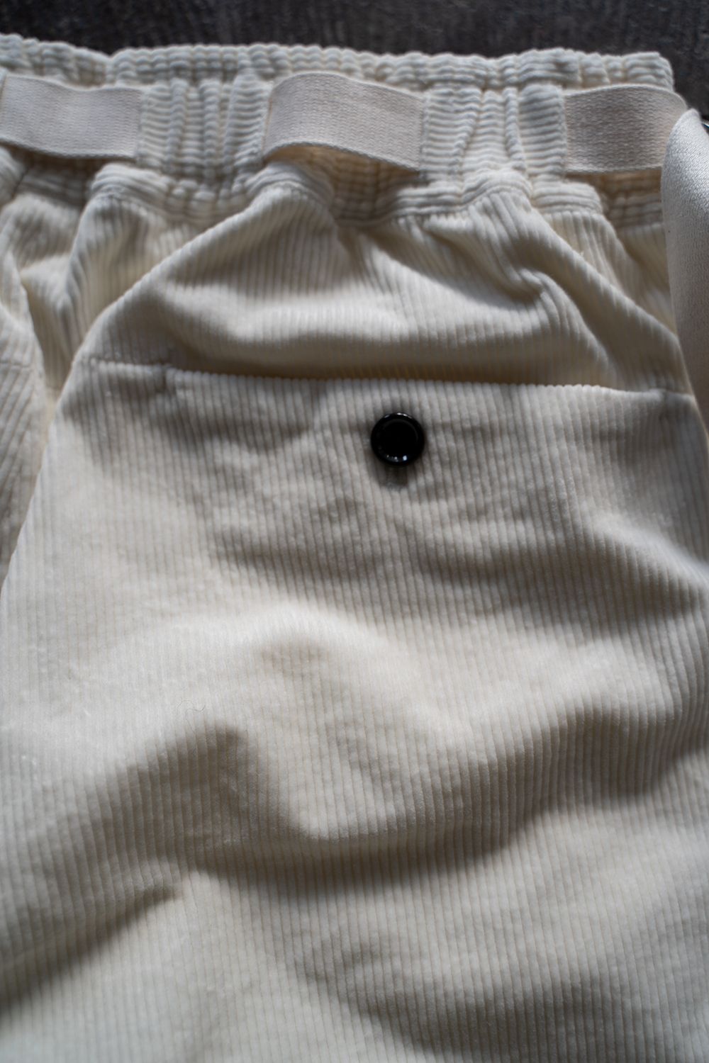 【ラスト1点】Hakama Akane Corduroy Pants/ハカマアカネコーデュロイパンツ(WHITE)