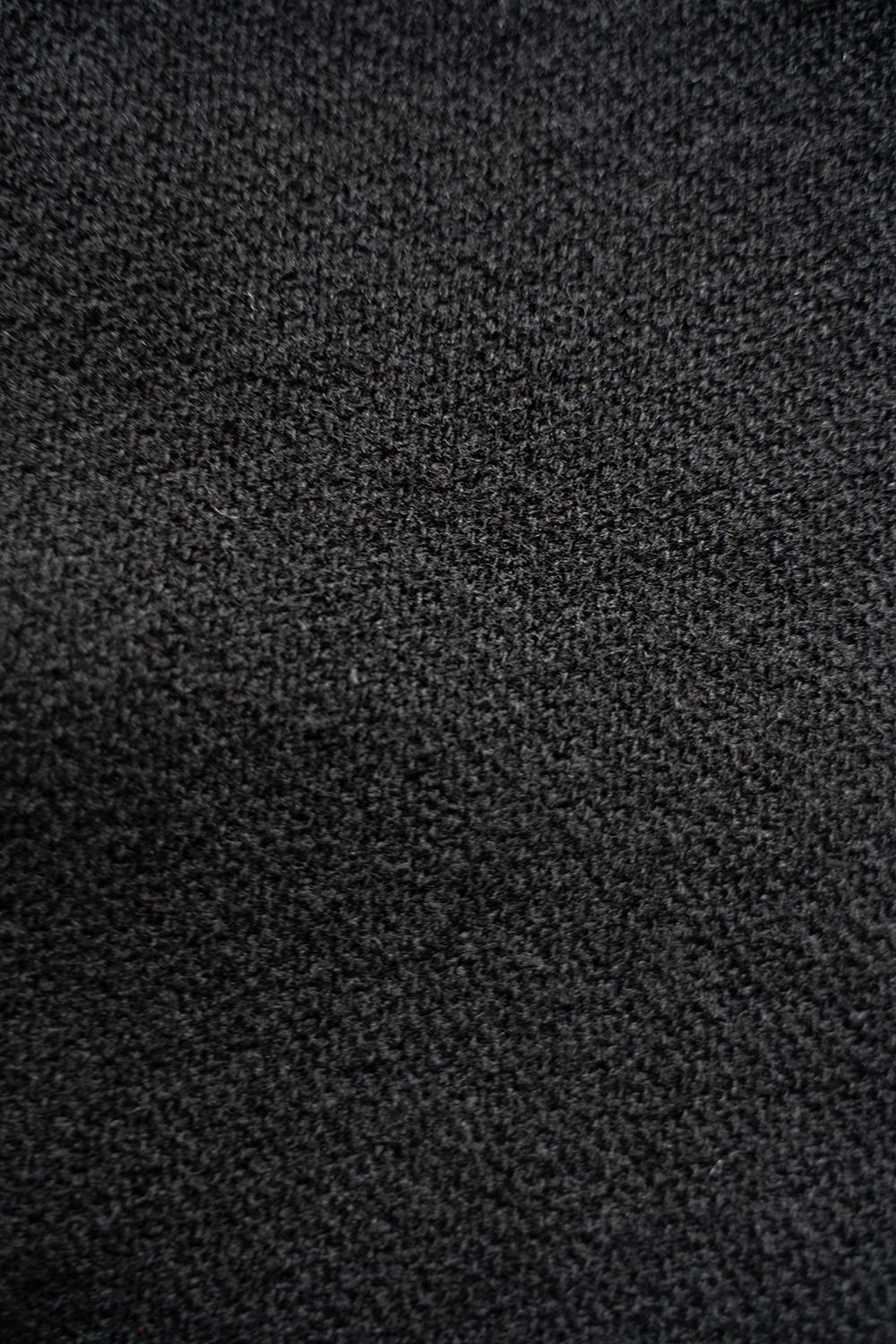 【ラスト1点】【24AW】ウールツイードステンカラーハーフコート(BLACK)
