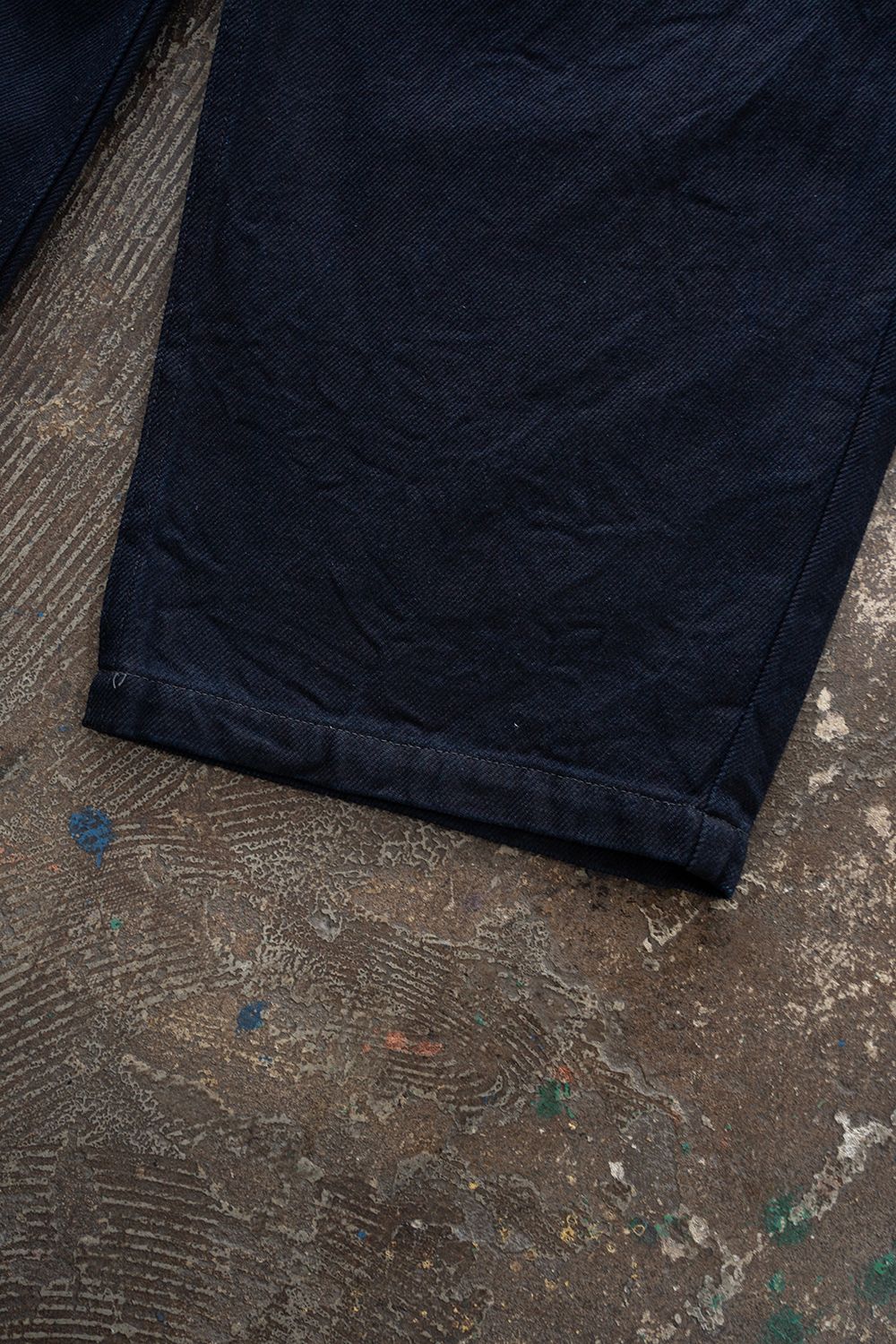 【26AW】12ozデニムディープタックパンツ(DARK NAVY)