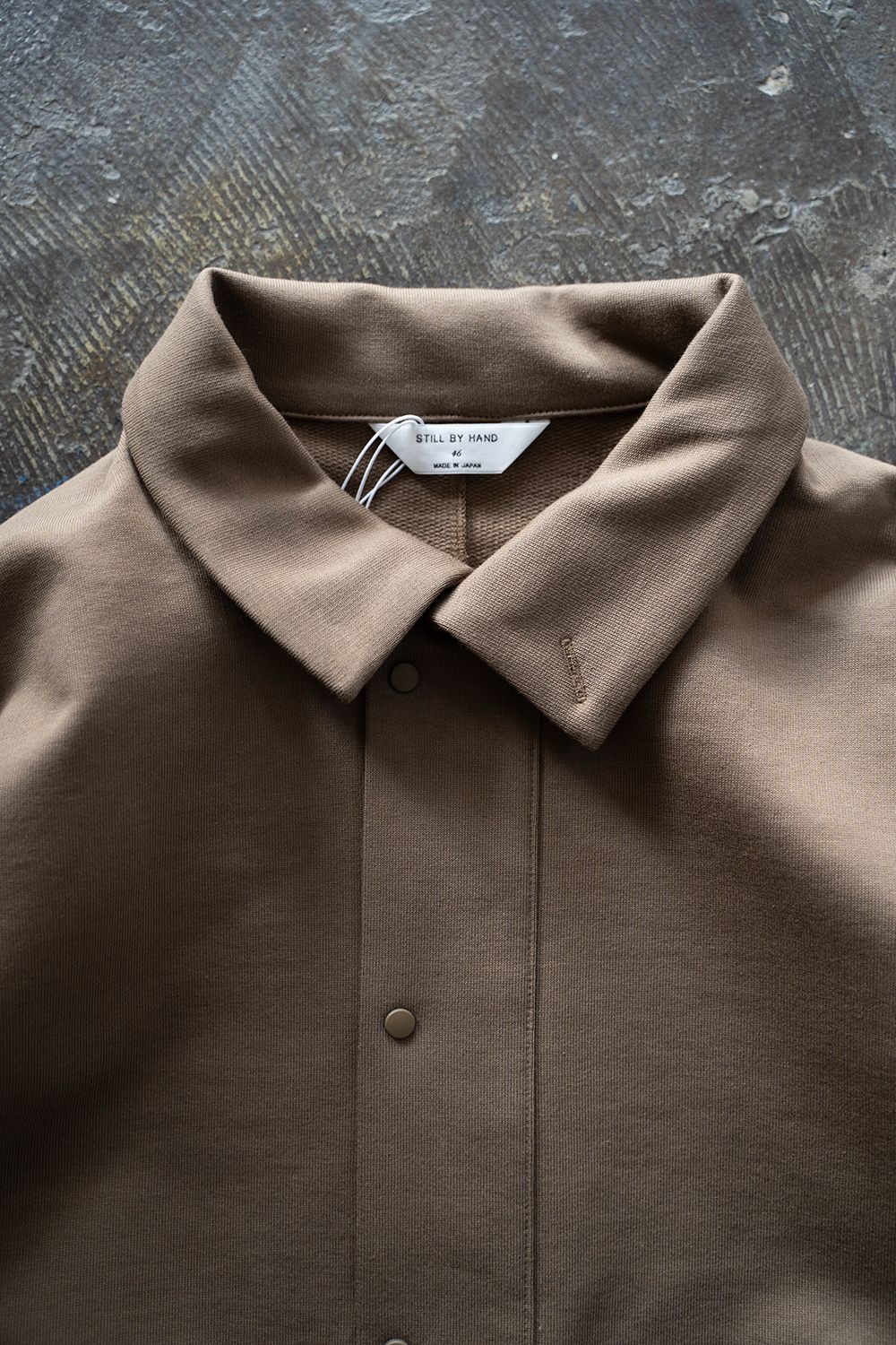 【ラスト1点】【25SS】ハイネックプルオーバースウェット(CAMEL)