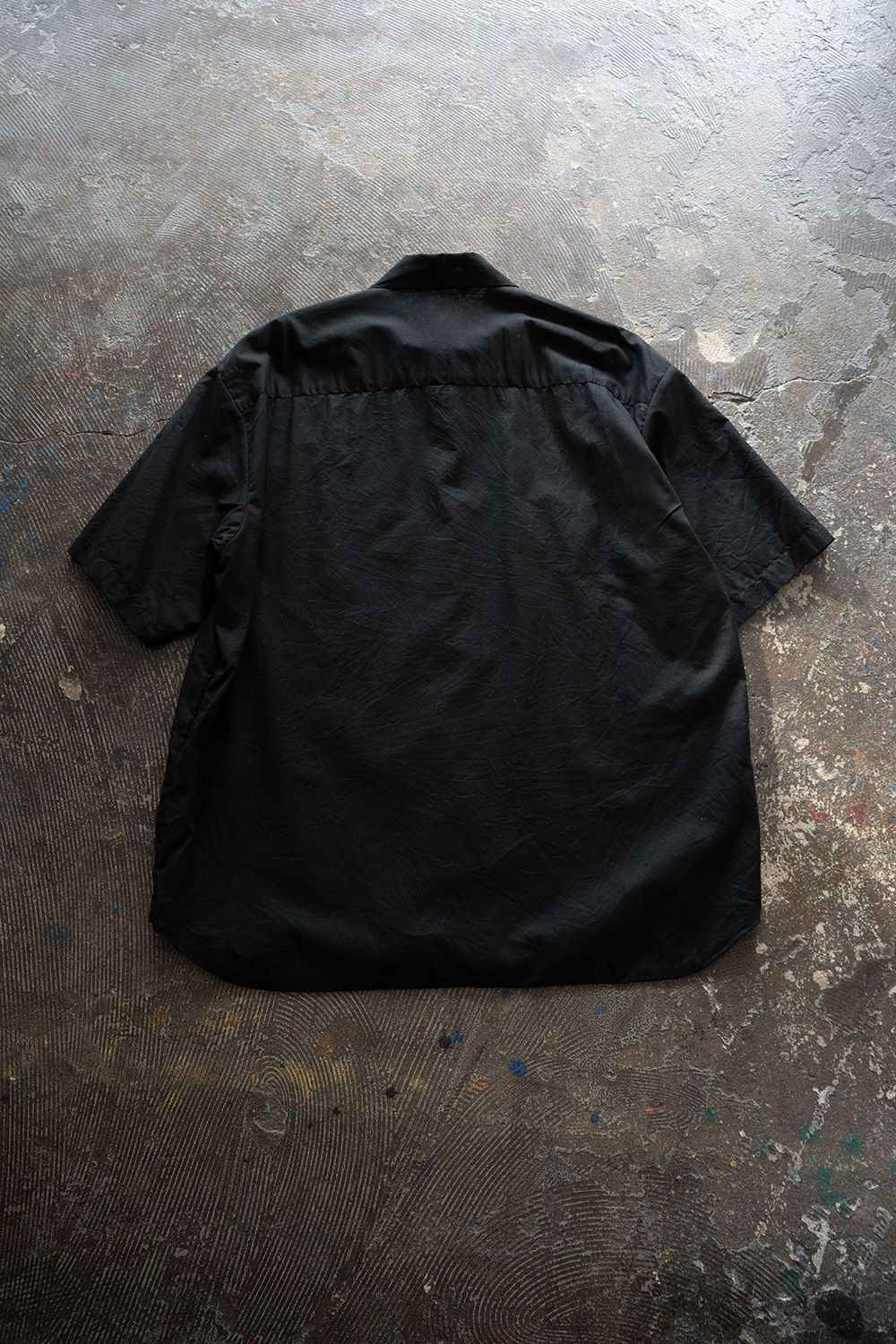 【26SS】ローン地半袖無双シャツ(INK BLACK)