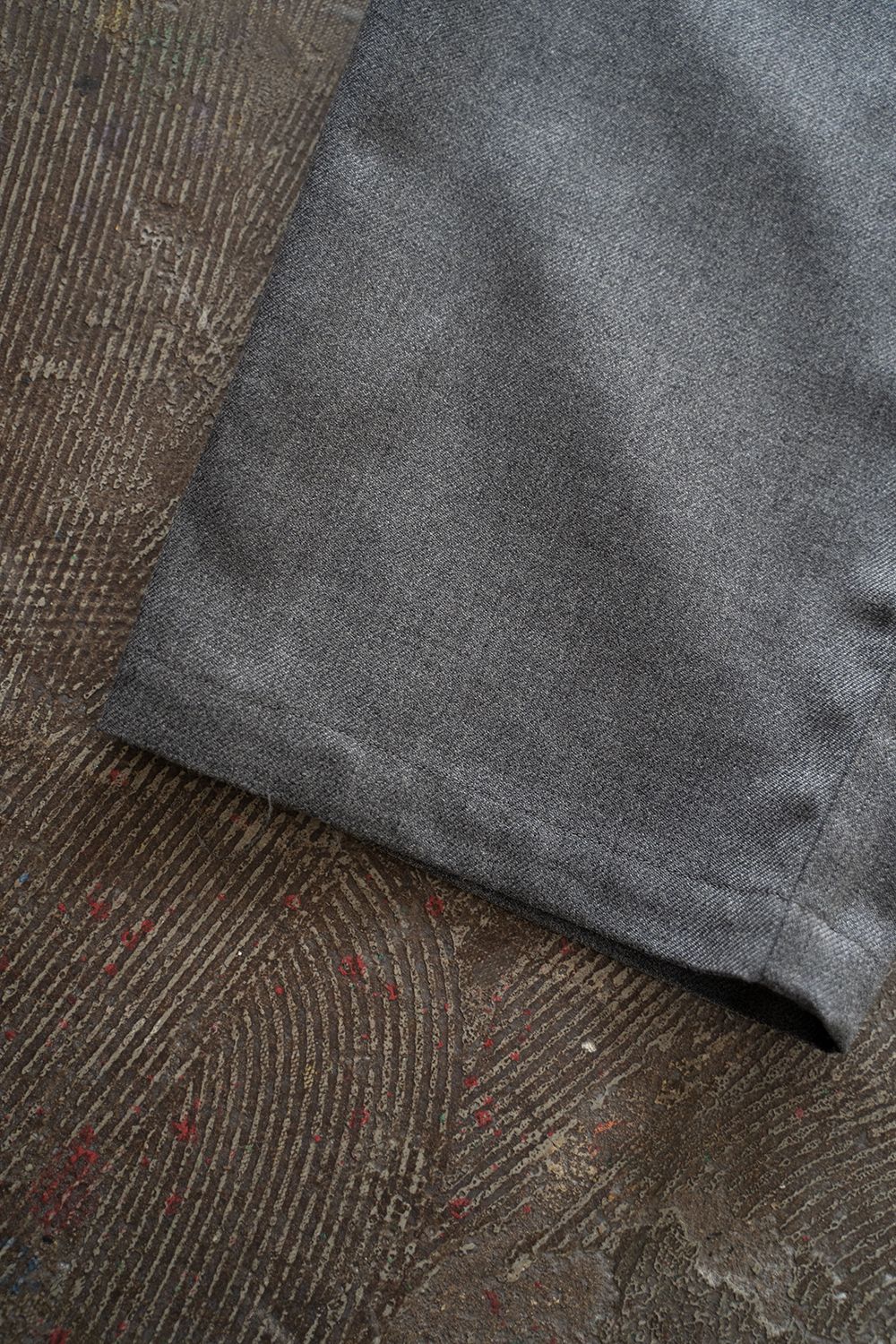 【ラスト1点】【23AW】ウールツイルワークパンツ(GRAY)