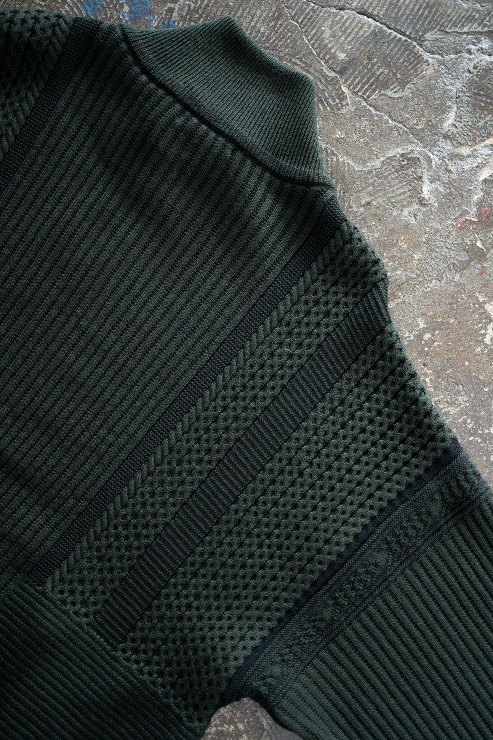 【26AW】Akiiro Drivers Knit(DARK OLIVE)