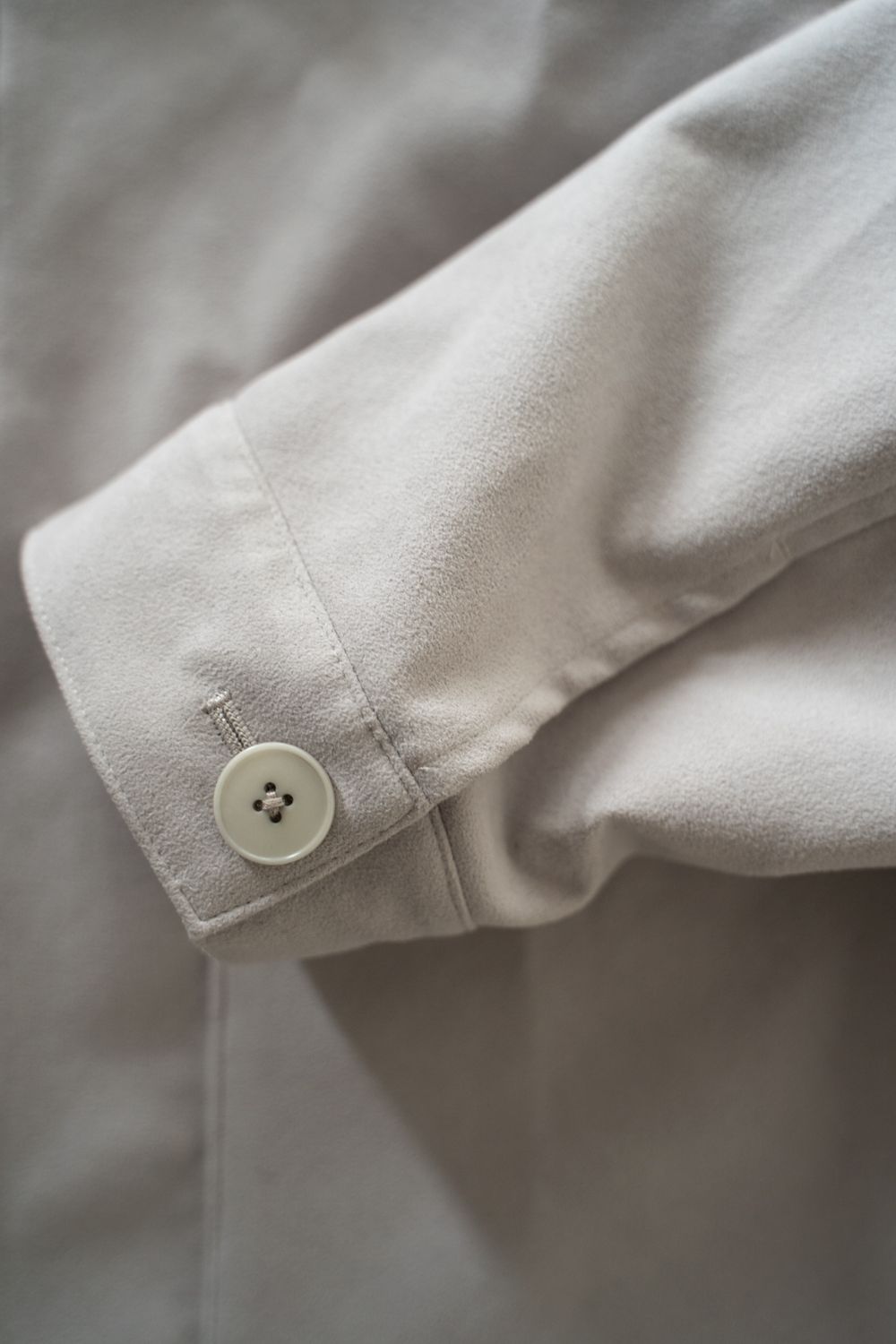 【26AW】フェイクスウェードブルゾン(TAUPE)