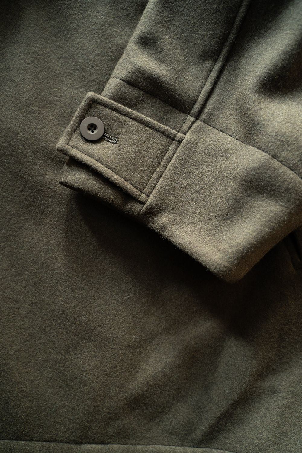 【ラスト1点】【24AW】Wool Semi P Coat(OLIVE)