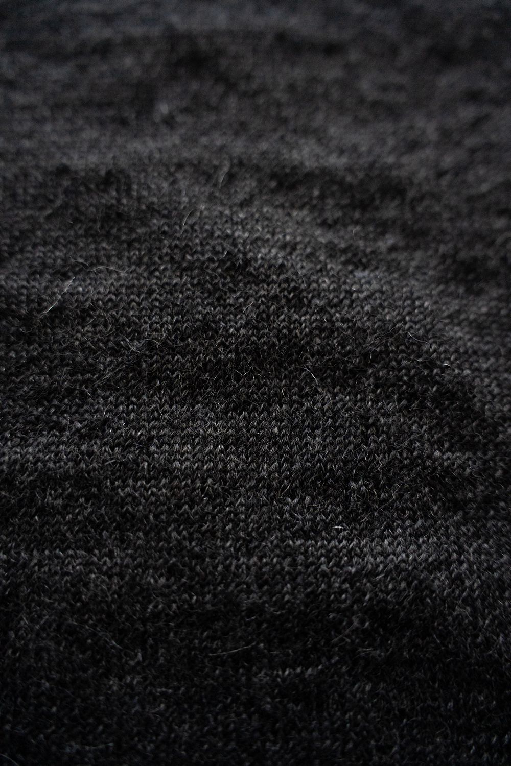 【25AW】エクストラキッドモヘア12Gニットカーディガン(GRAY)