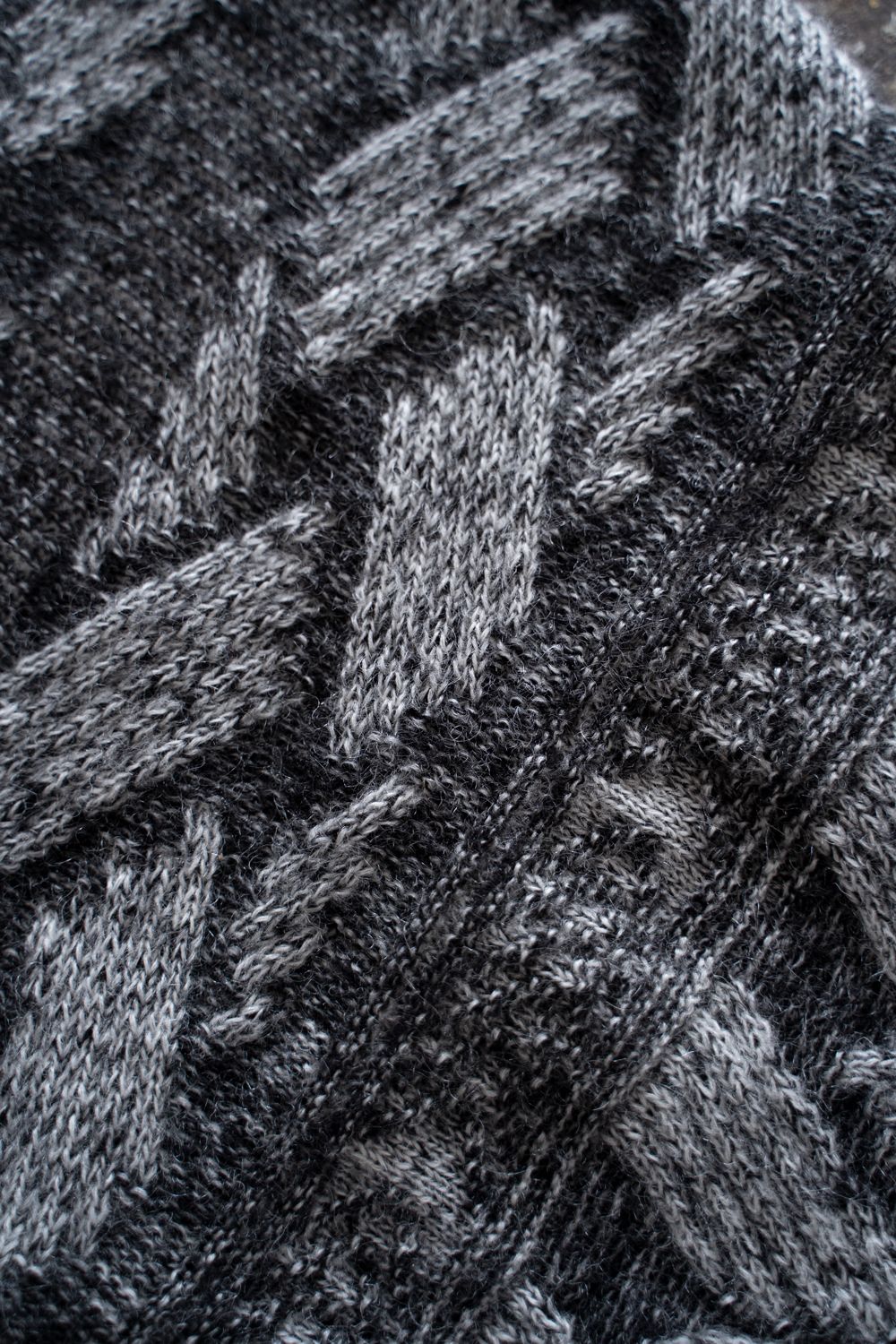 【26AW】Ochiba Mohair Knit(MIX GRAY)