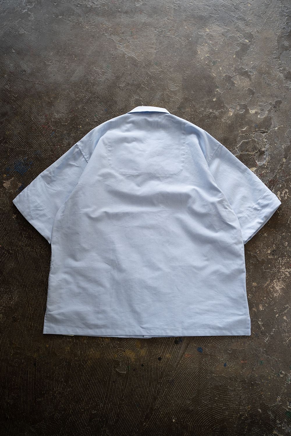 【24SS】"week s/s"pajama【セットアップ】(SAX BLUE)