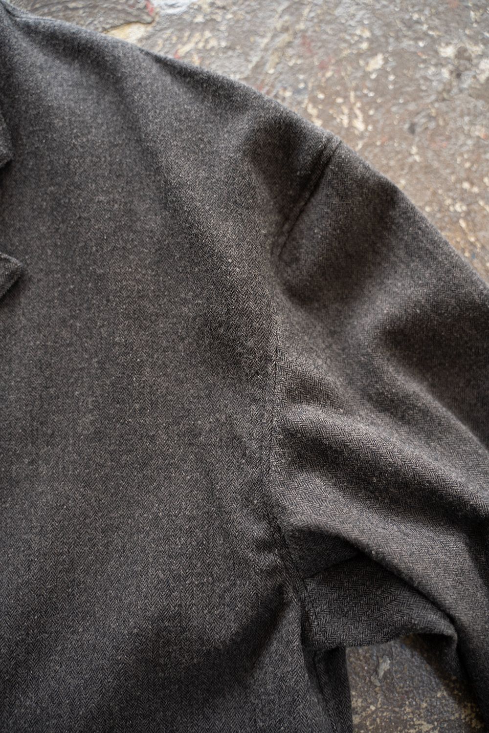 【25AW】 Herringbone Jacket/ヘリンボーンジャケット(BROWN)