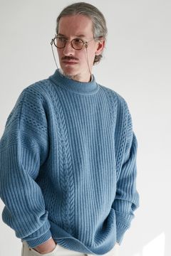 Tofu Knit(SAX BLUE)