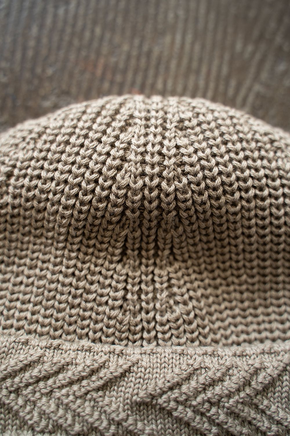 【23SS】Yagasuri Knit Cap(BEIGE)