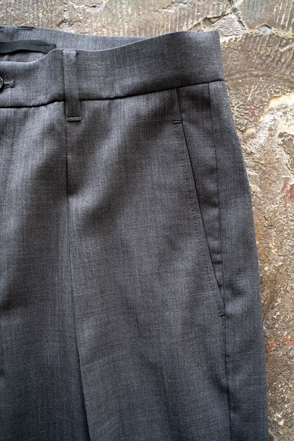【ラスト1点】Tropical T/W Tuck Pants/トロピカルT/Wタックパンツ(GRAY)