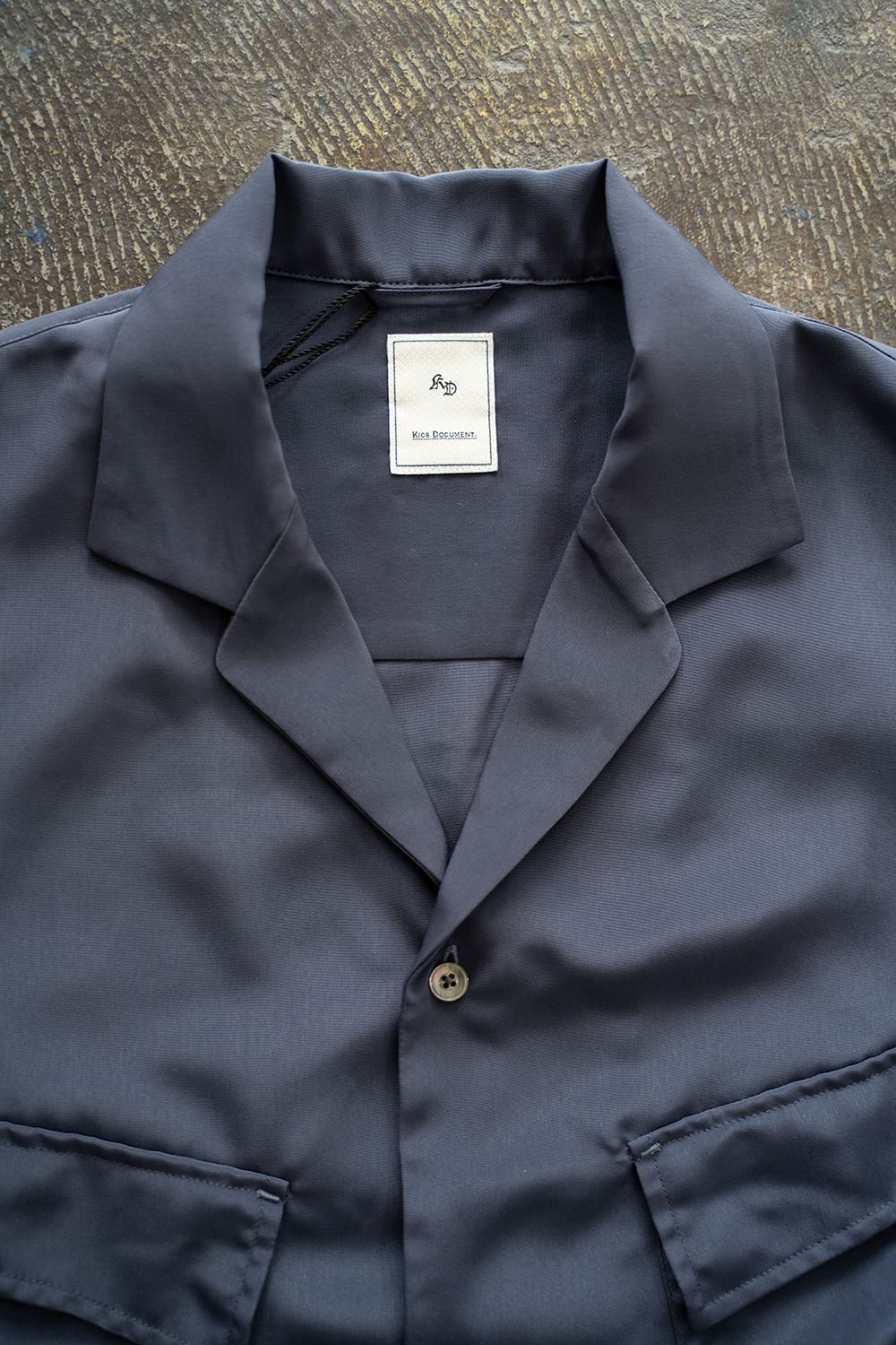 【ラスト1点】【25SS】Peached PE Fatigue H/S Shirt/ピーチ加工ファティーグハーフスリーブシャツ(GRAY)