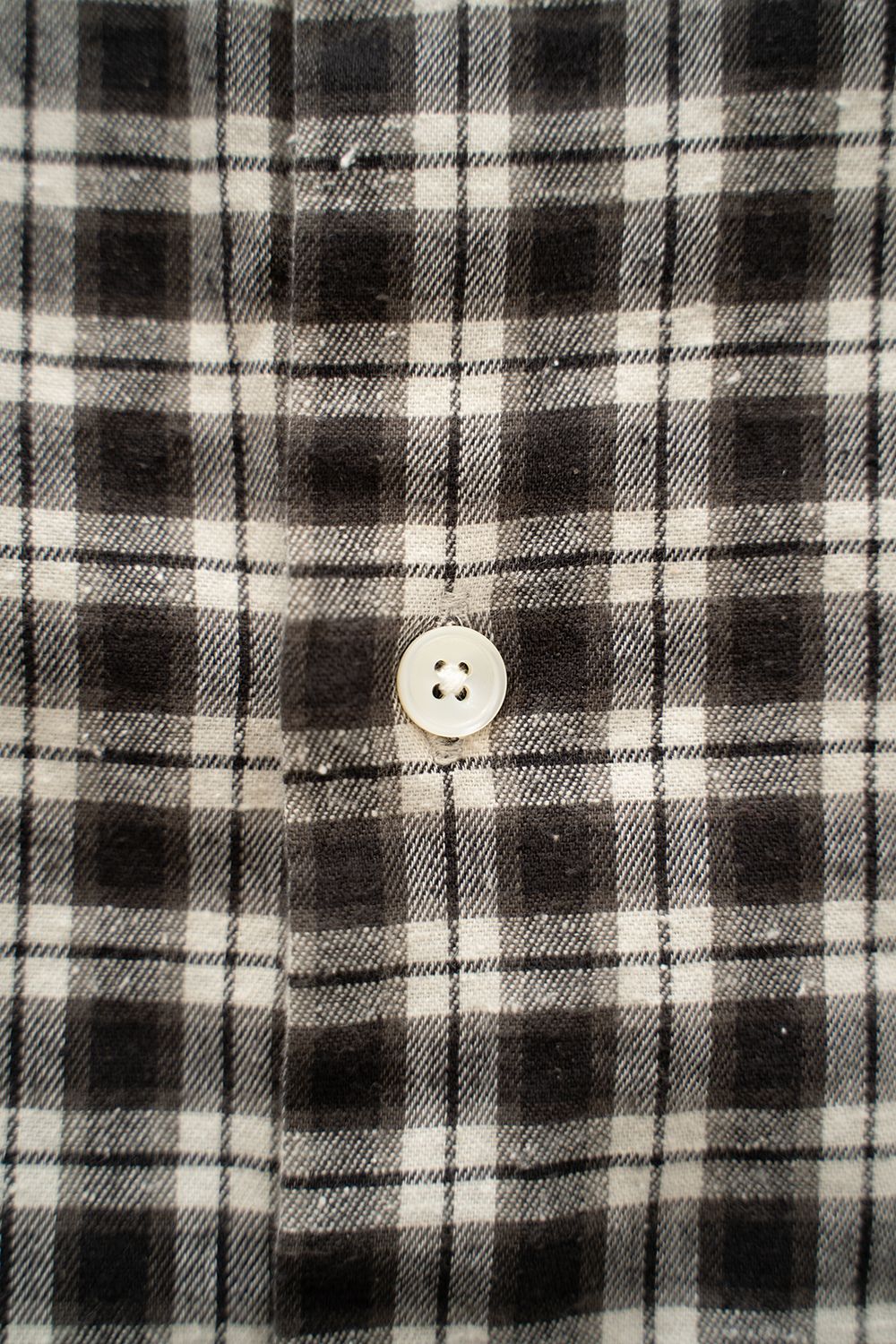 【26AW】Cotton Silk Check Shirts(CHARCOAL CHECK)